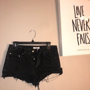 Forever 21 Black Shorts!